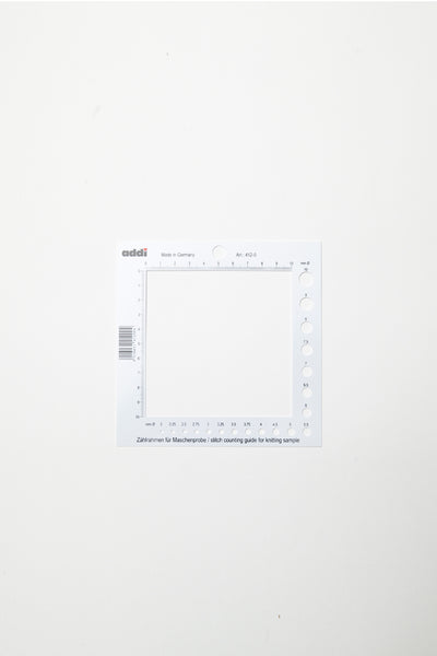 Addi Counting Frame & Needle Gauge - The Knitter's Yarn