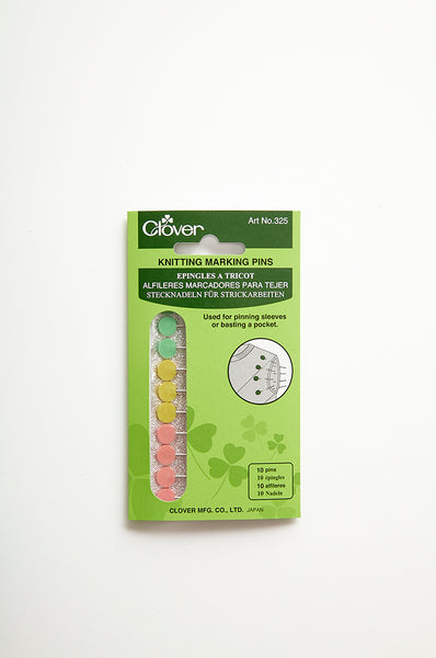 Clover Knitting Marking Pins - The Knitter's Yarn