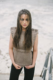 Sandpiper belted tabard kit - The Knitter's Yarn