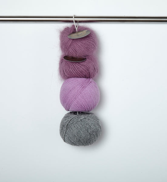Stripe & Bobble Cowl Kit - The Knitter's Yarn