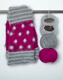 Stripe & Bobble Cowl Kit - The Knitter's Yarn