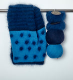 Stripe & Bobble Cowl Kit - The Knitter's Yarn