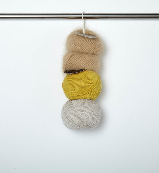 Stripe & Bobble Cowl Kit - The Knitter's Yarn