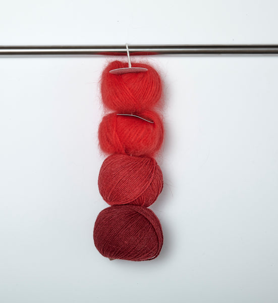 Stripe & Bobble Cowl Kit - The Knitter's Yarn