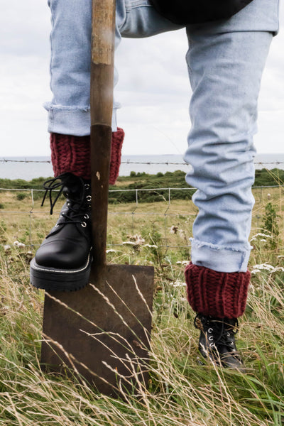 Chough Chunky Wellie Boot Cuffs Knitting Kit - The Knitter's Yarn