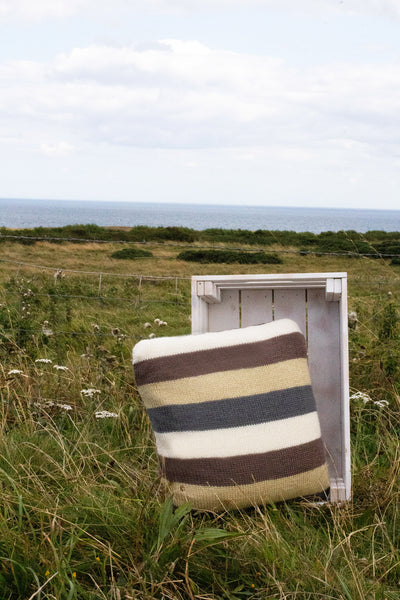 Striped Cushion Kits - Classic - The Knitter's Yarn