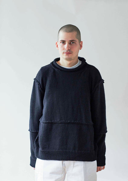 Erika Knight Uniform Men's Sweater Pattern PDF Download - The Knitter's Yarn