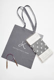 Stripe & Bobble Cowl Kit - The Knitter's Yarn