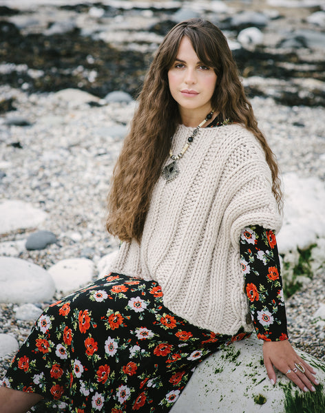 Pipit Ribbed Multi-Way Cape - The Knitter's Yarn