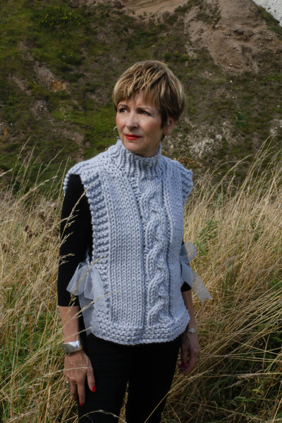 Whimbrel Cable Tabard - The Knitter's Yarn