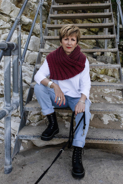 Ribbed Wrap Kit - The Knitter's Yarn