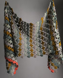 Flower Trellis Scarf a crochet pattern by Mrs Moon