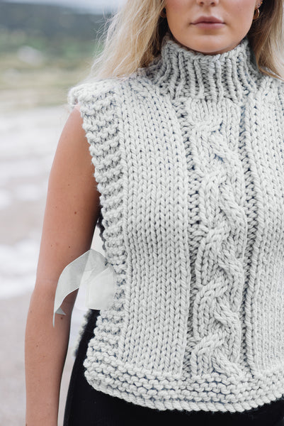 Whimbrel Cable Tabard - The Knitter's Yarn